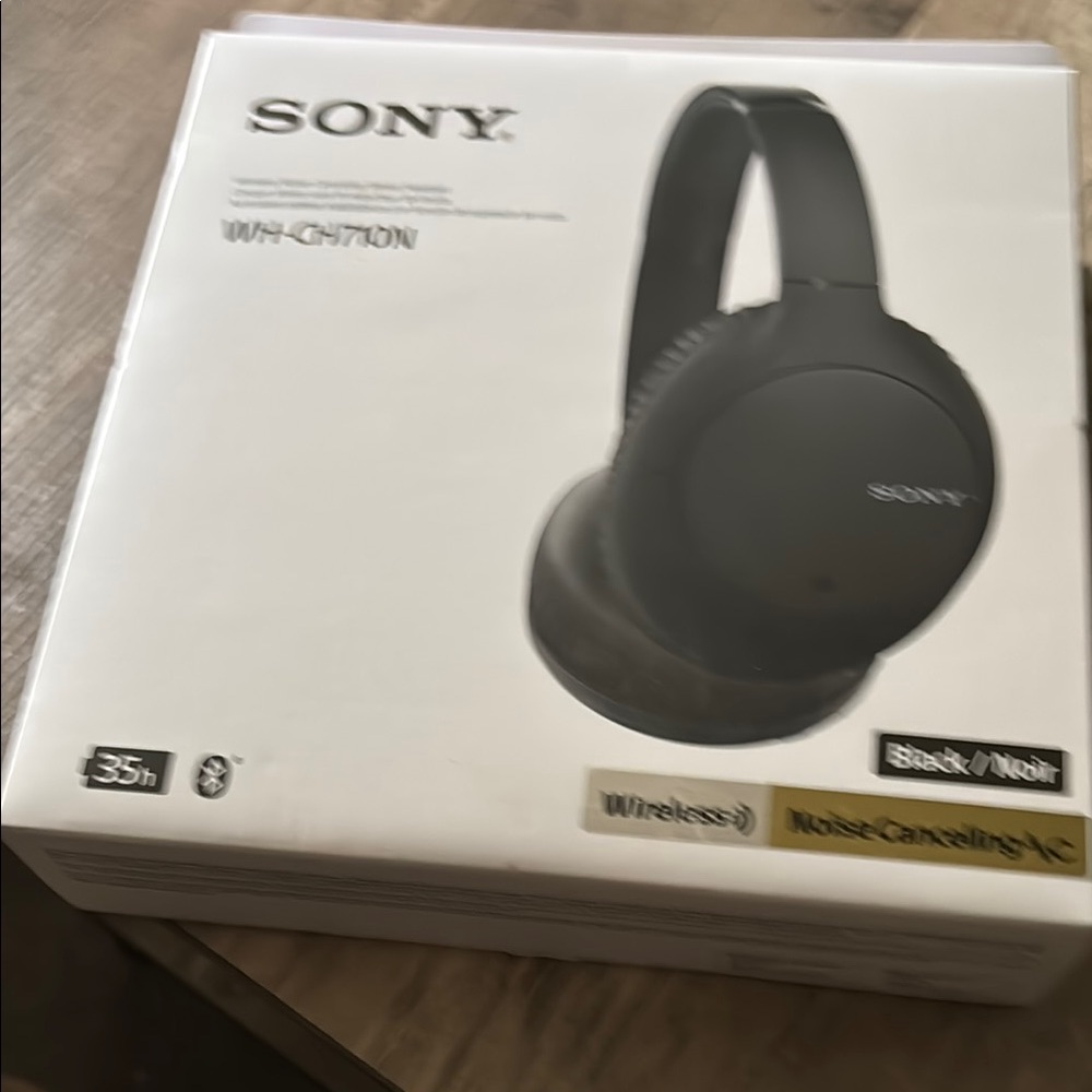 Sony WH-CH710N Noise-Canceling Headphones - Black